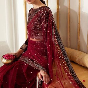 Body & Sleeves: Velvet Trouser: SATIN SILK