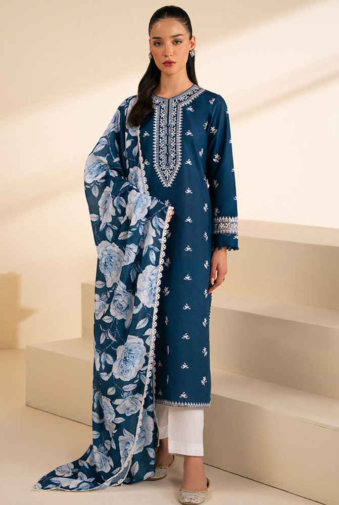 ◾Front Heavy Embroidered ◾Sleeves Heavy Embroidered ◾Heavy Embroidered Trouser (Premium Quality) ◾With Digital Printed Shawl