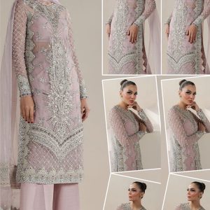 Front Fully Sequence Embroidered And fully Adda work  Embroidered Dupatta With Allover Hand Tunching Work 4 Side Indian Lace Attached Ready to wear