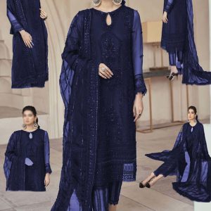 Net Sequence embroidery duptta with four side EPLIC ready to wear duppatta