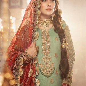 Embroidered Front & Back Daman Patch Embroidered Masuri Front